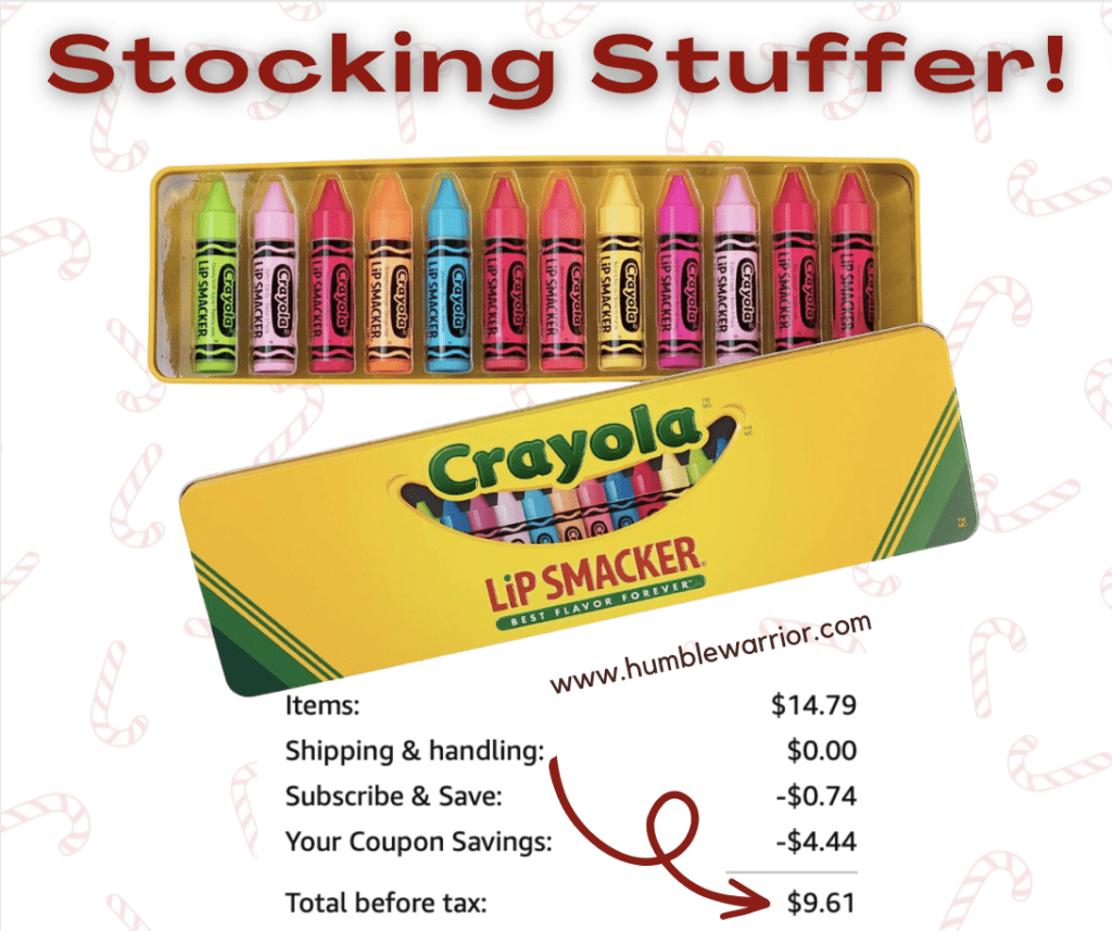 Lip Smacker Crayola Tin Gift
